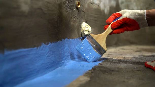 SJ Waterproofing Pros commercial waterproofing team near Wolflake, IN